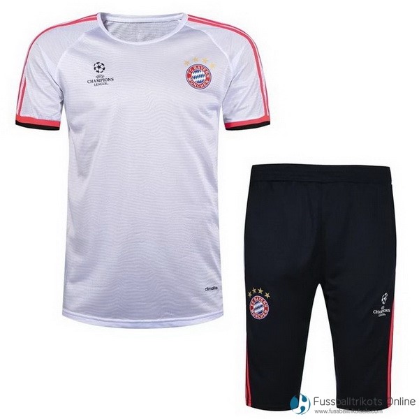 Bayern München Training Shirts Set Komplett 2017-18 Weiß Fussballtrikots Günstig